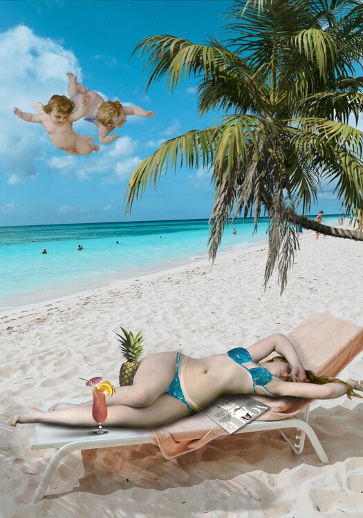 Poster Venus on Beach