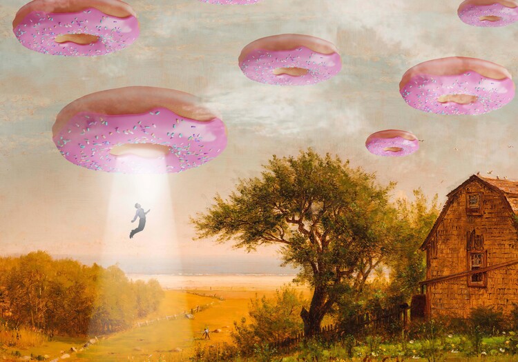 Poster Donut Invasion