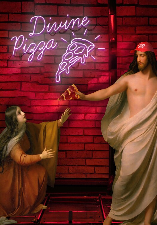 Poster Divine Pizza