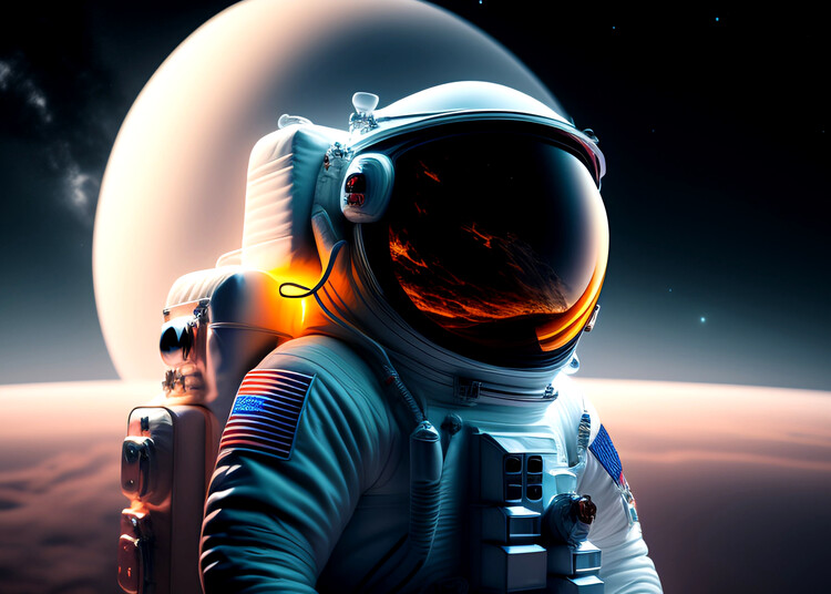 Poster Astronaut