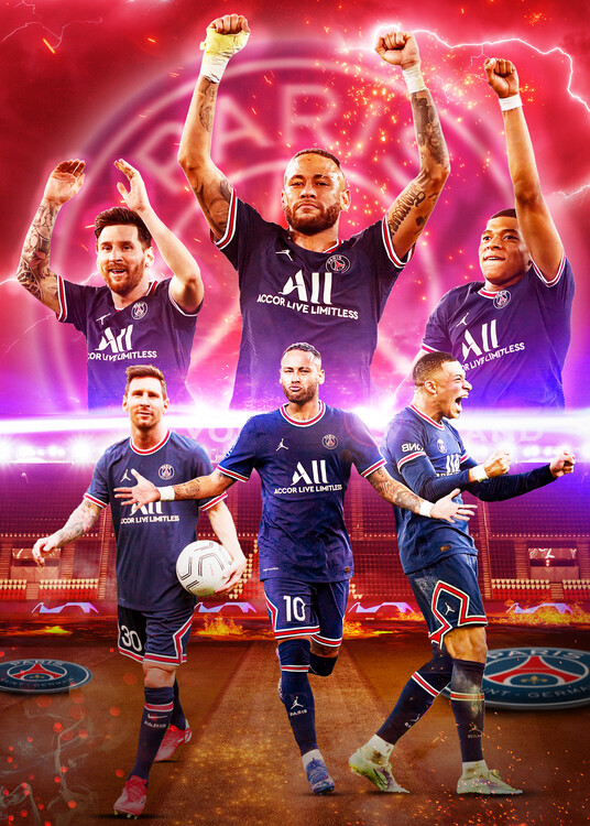 Poster Football Player