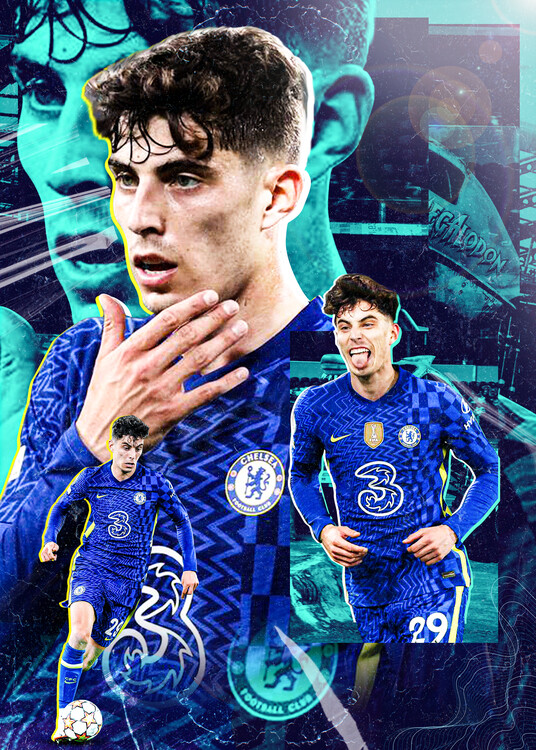 Poster Football Player