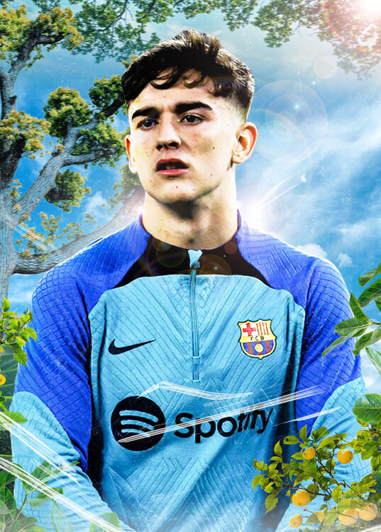 Poster Football Player