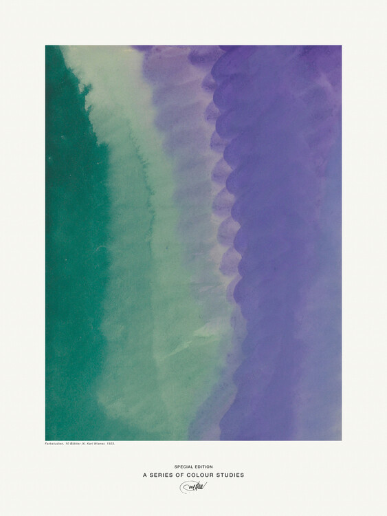 Póster Colour Study IX (Abstract Rainbow) - Karl Wiener