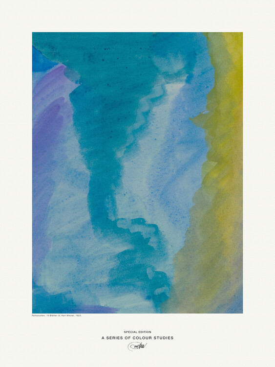 Póster Colour Study IV (Abstract Rainbow) - Karl Wiener