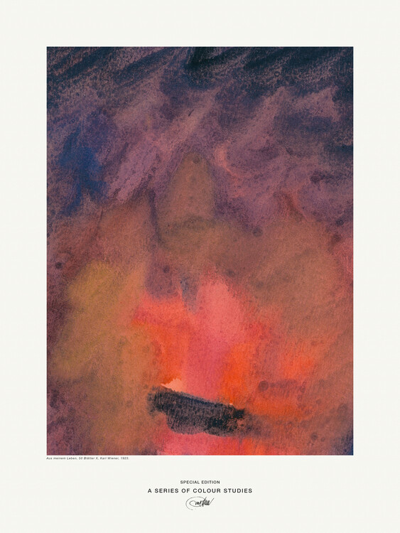 Póster Colour Study XI (Abstract Rainbow) - Karl Wiener