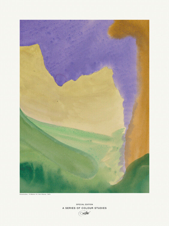 Plakát Colour Study VII (Abstract Rainbow) - Karl Wiener
