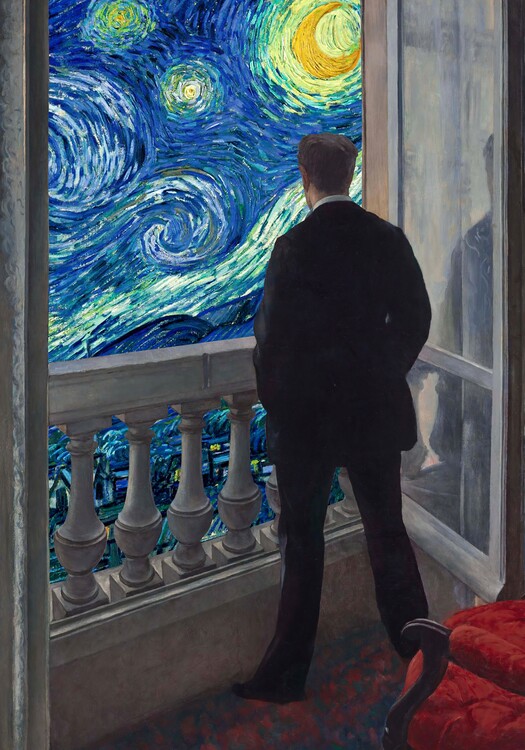 Poster Starry Night View