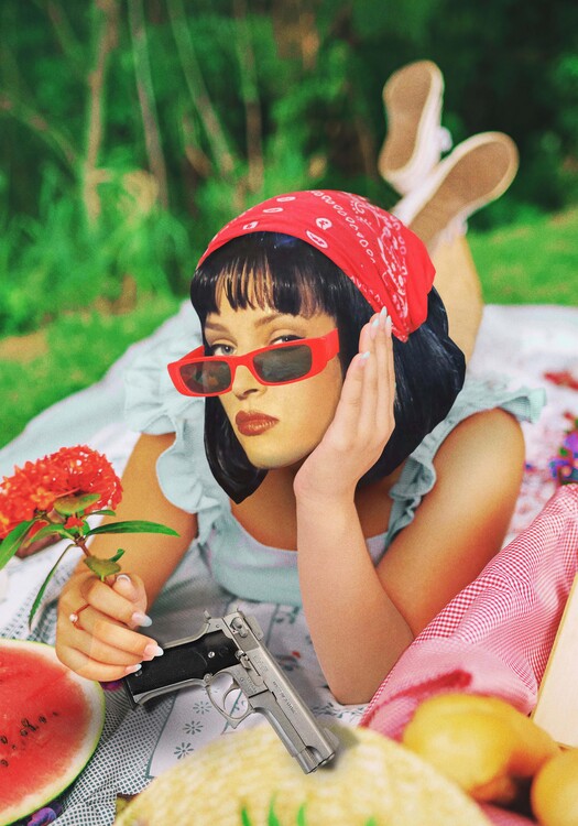 Canvas Print Mia on Park