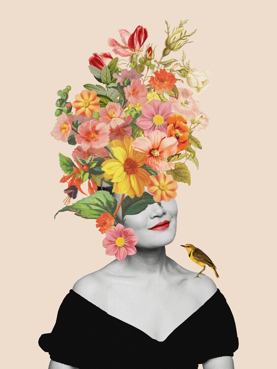 Poster Blooming woman
