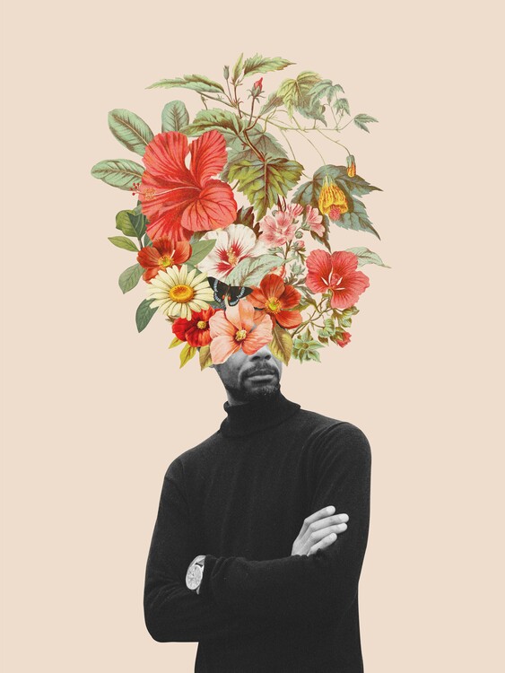 Poster Blooming man