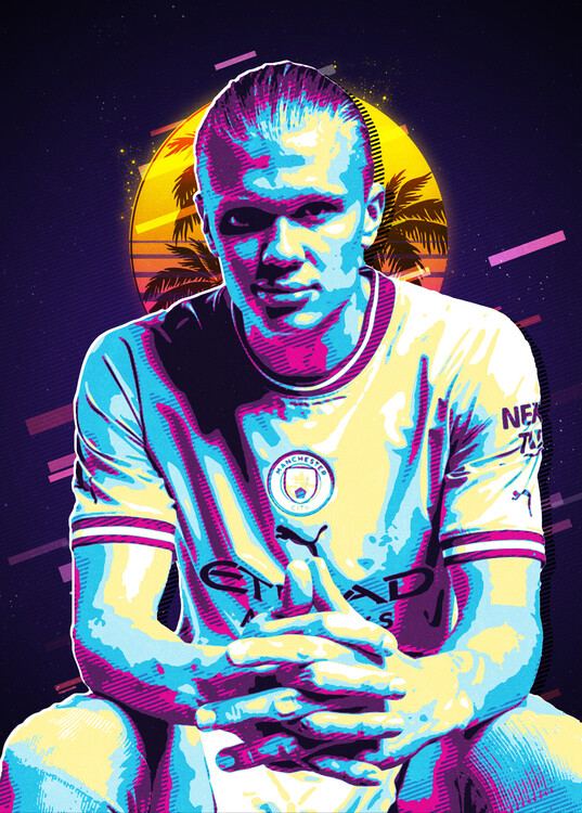 Poster Football Player