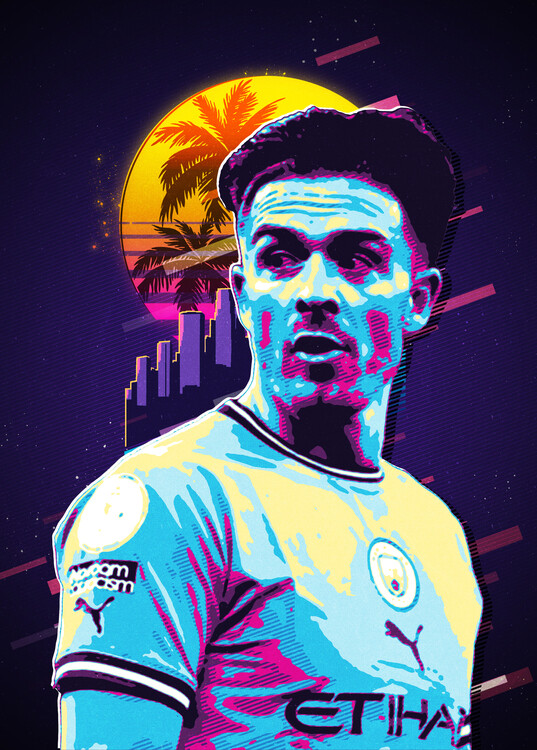 Poster Football Player