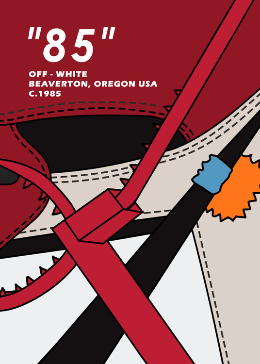 Poster red off retro 1