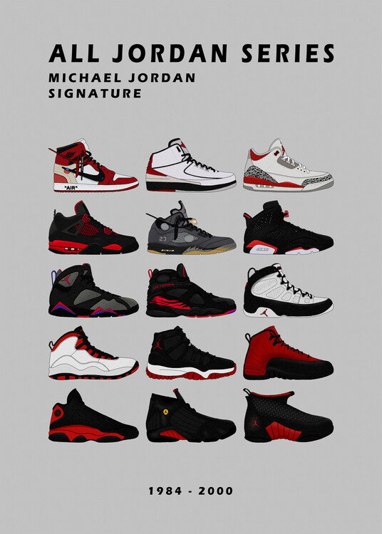 Poster sneaker all series