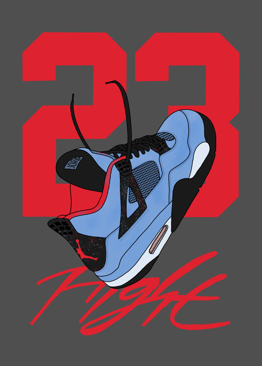 Poster fly retro jack