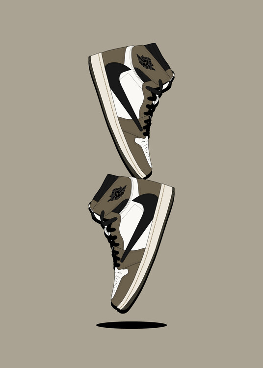 Poster travis sneaker