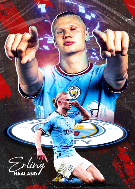 Poster Football Player