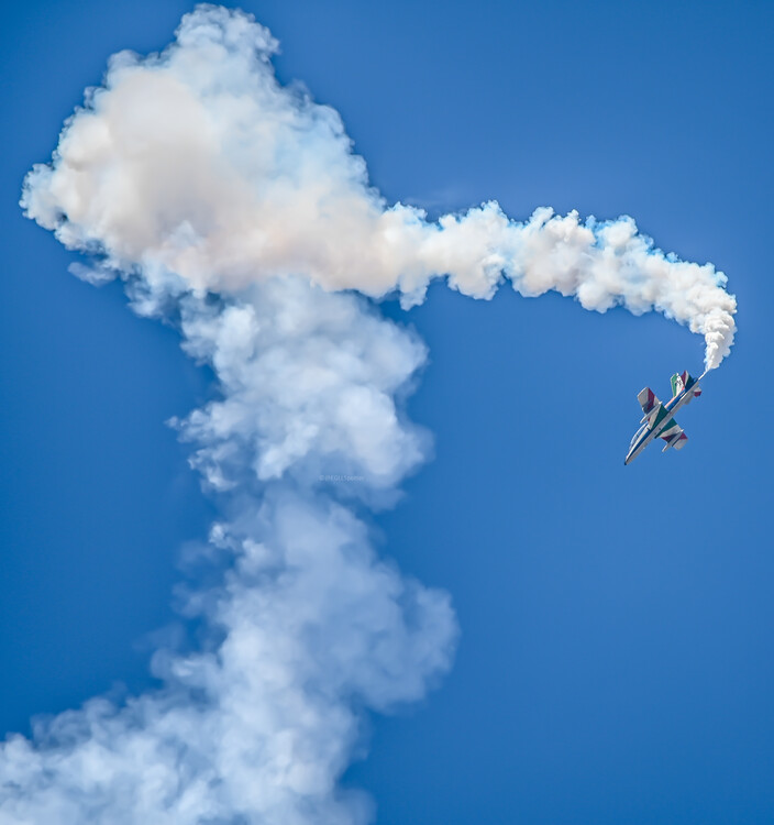 Poster Frecce Tricolori Smoke Spray