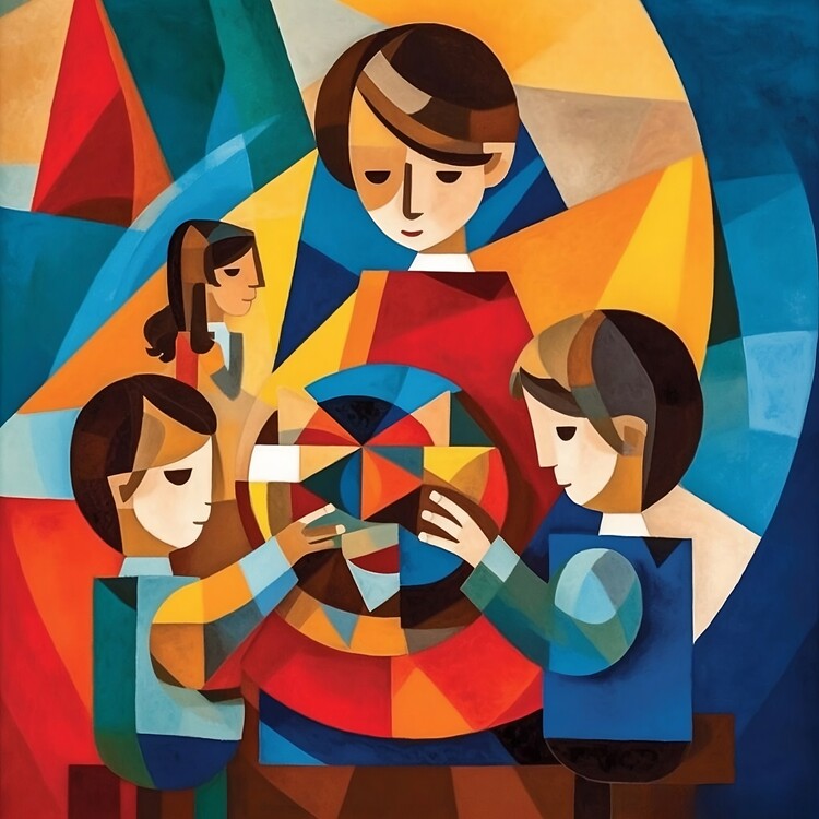 Poster Thank you teacher / kindergarden teacher