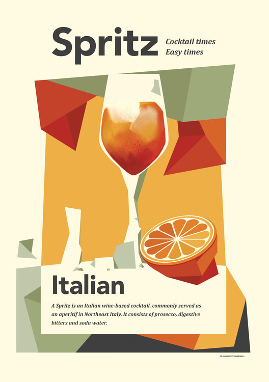 Poster Aperol spritz print