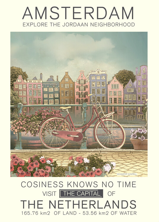 Poster Amsterdam print