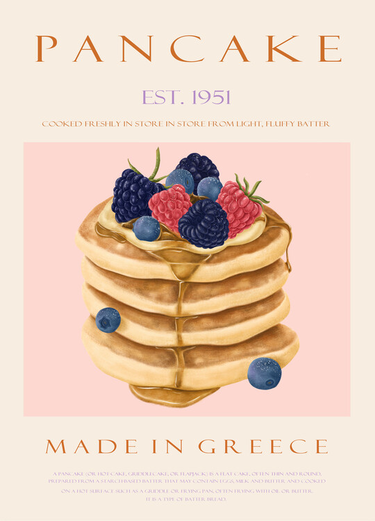 Poster Pancakes Est. 1951