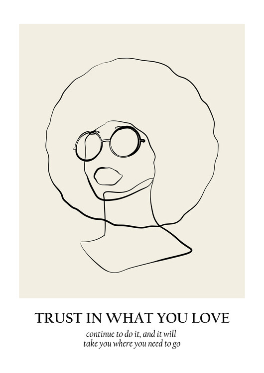 Canvas Print Line art