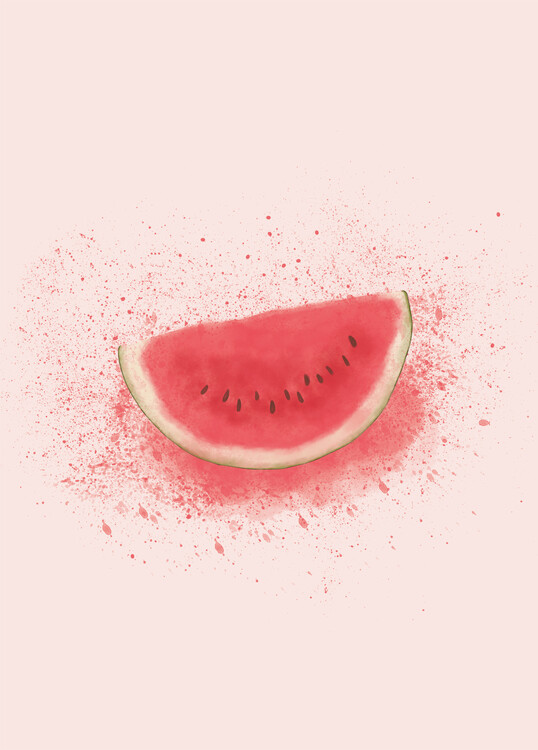 Poster Watermelon Splash