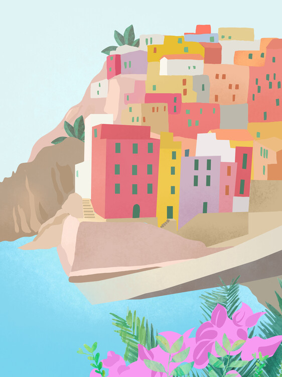 Poster Cinque Terre, Italy