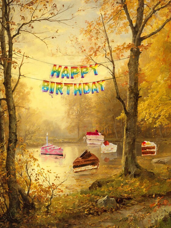 Poster Birthday Cakes