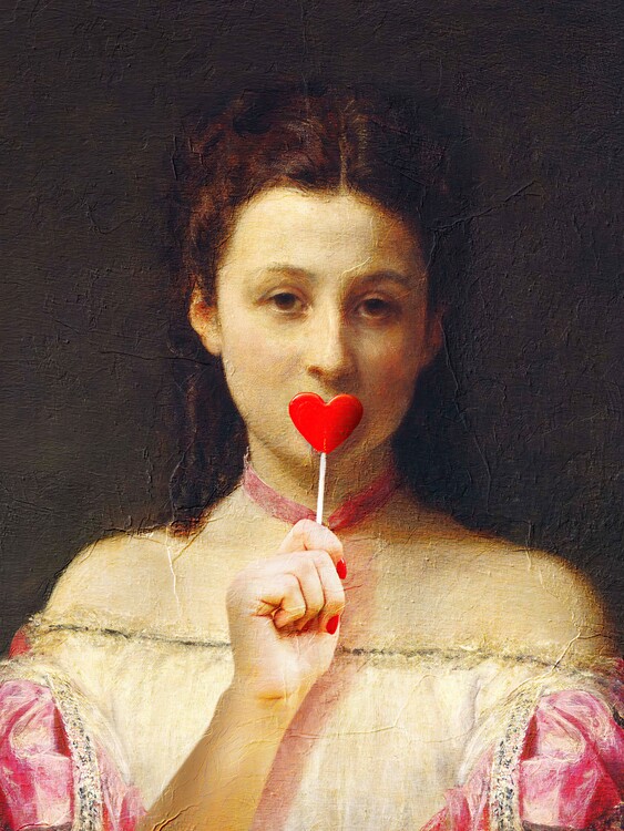 Plakát Lollipop Girl