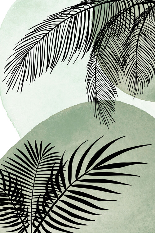 Poster Palm Leafes
