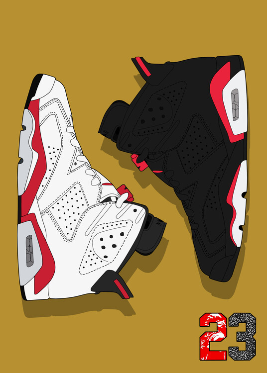 Poster goat 1991 sneakers