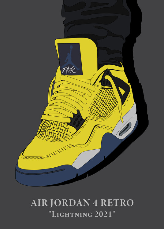 Poster lightning 2021 sneakers