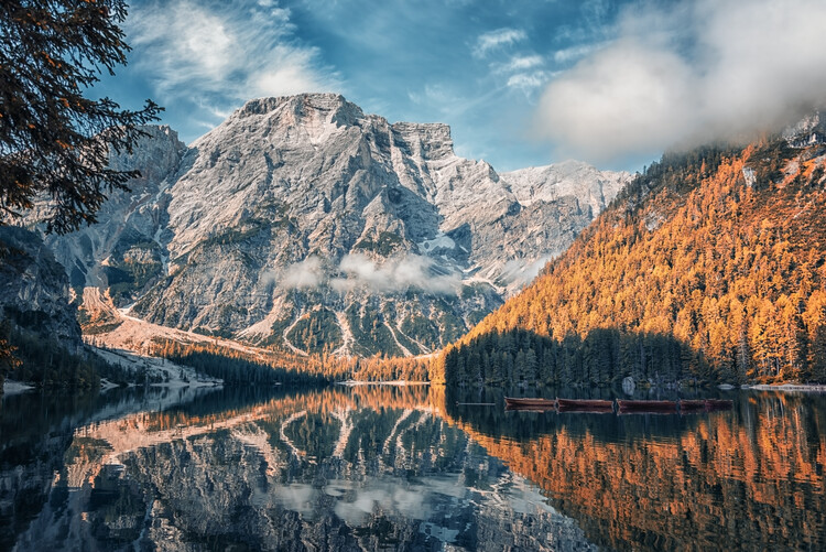 Poster Autumn In Braies