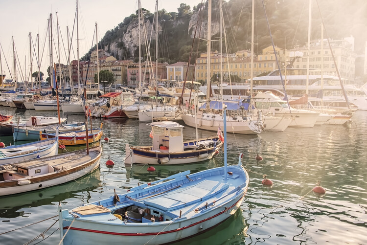 Poster Harbor In Nice
