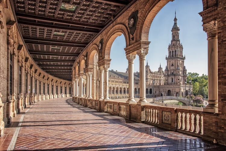 Plakat Plaza De Espana