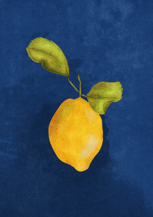 Poster Just a little lemon