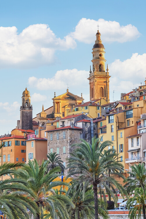 Poster Menton In Summer