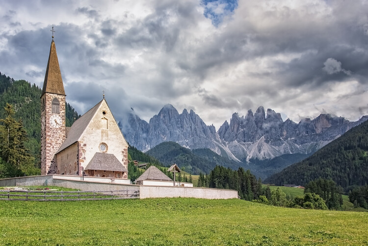 Plakat Chapel In The Alps