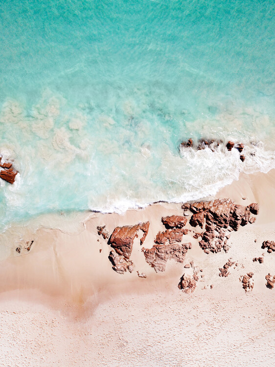 Poster Golden Rose Beach