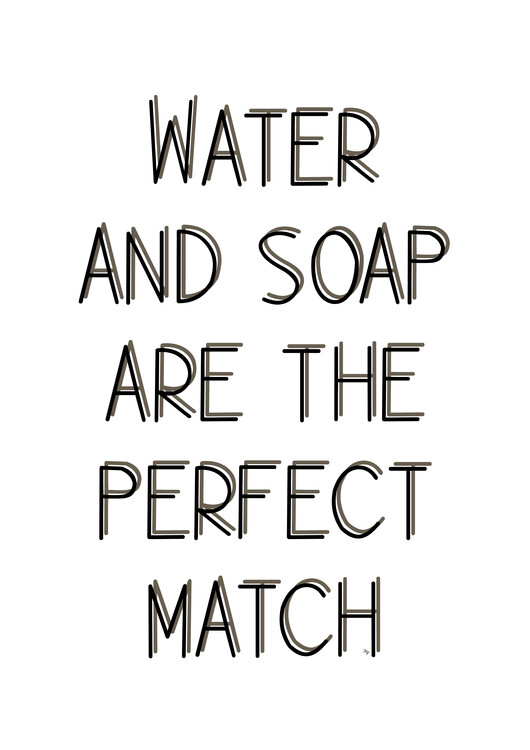 Poster Water Match