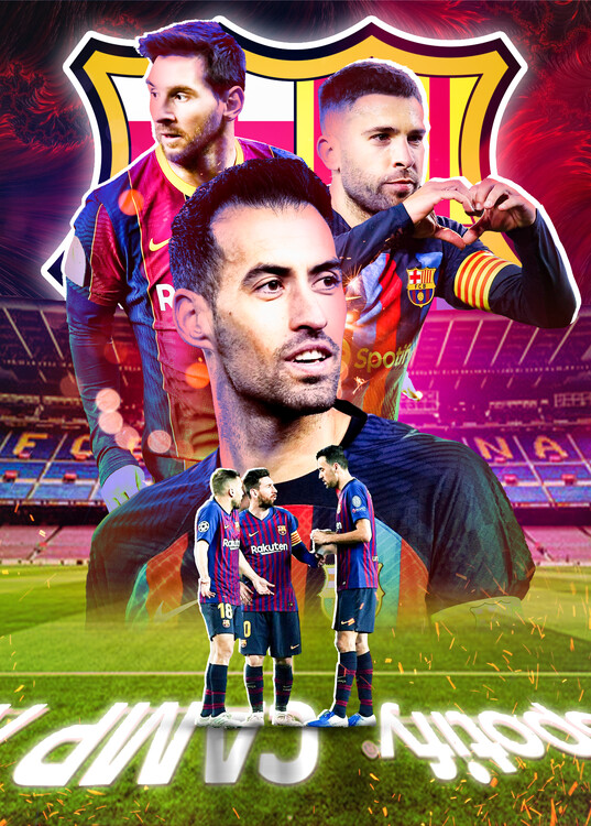 Poster Football Player