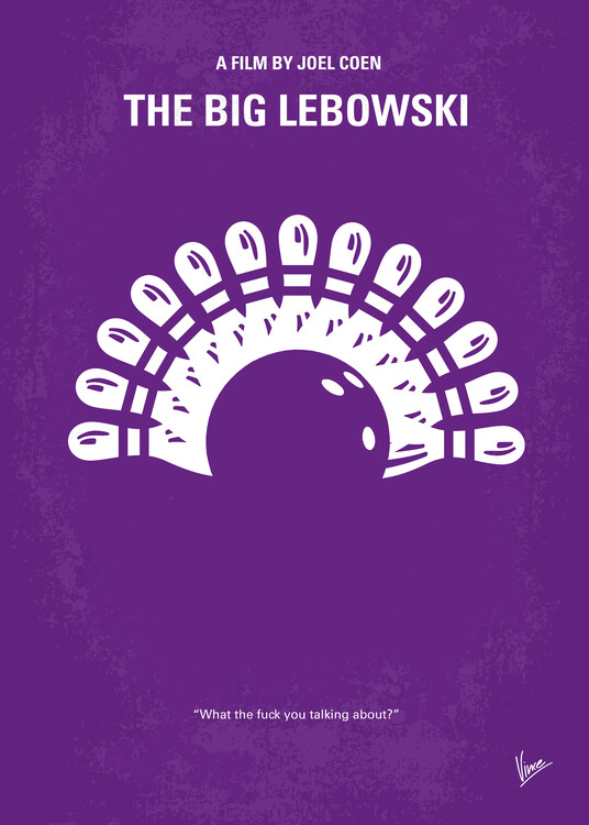 Poster No010 Big Lebowski