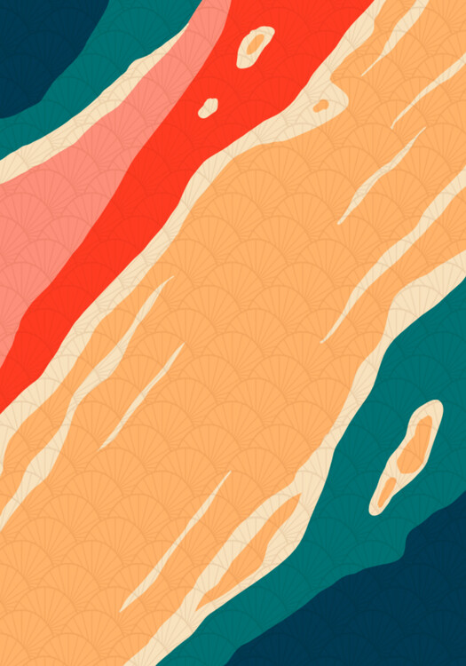 Wall Mural Asian Stream