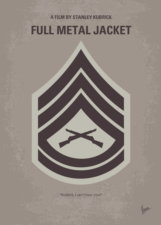 Плакат No030 Full Metal Jacket