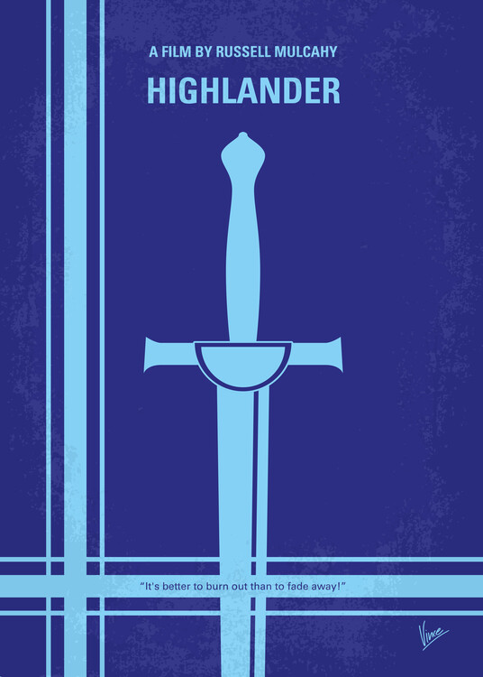 Плакат No034 Highlander