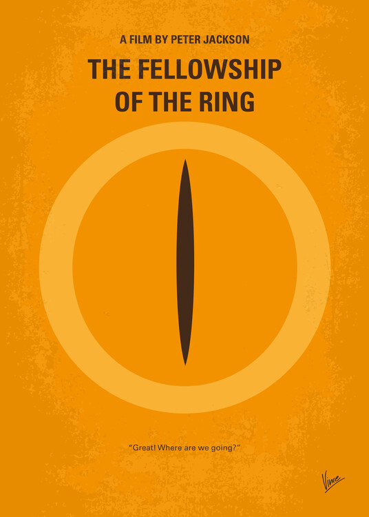 Плакат No039-1 LOTR 1