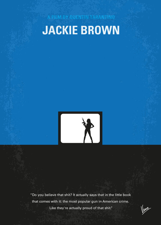 Плакат No044 Jackie Brown